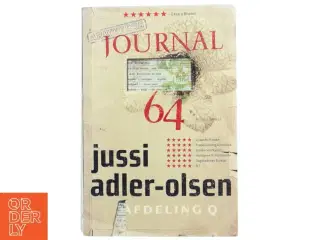 Journal 64 af Jussi Adler-Olsen (Bog)