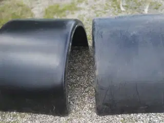 plast bagskærme 