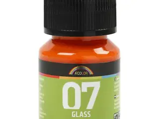 A-Color Glass Lakmaling - Orange 30ml