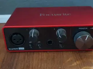 Focusrite lydkort som ny