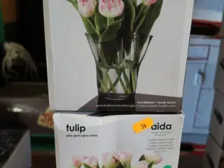 2 stk. vaser AIDA Tulip