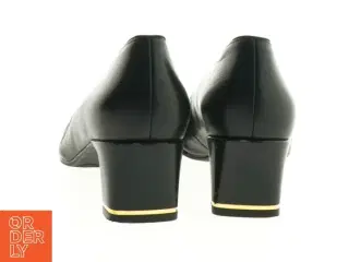 Sort læder pumps fra Jenny By Ara (str. 37 )