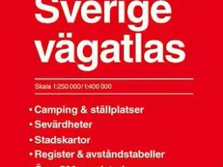 Sverige Vägatlas-Västra Svealand