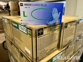 Nitrilhandsker Medline Mediguard Blue 10 kasser st