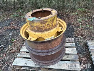 Fælge til forøget sporvidde 2 styk