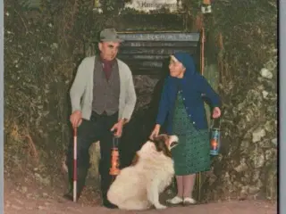 Daubjerg - De gamle gruber - Postkort - Ubrugt