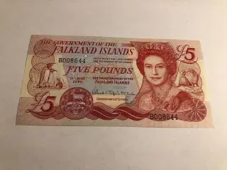 5 Pounds Falkland Islands 2005