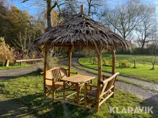 Bambus hytter 3 styk