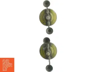 Vintage lysestager i bronce. (str. 22 cm)
