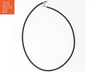 Simpelt sort halskæde (str. 40 cm)