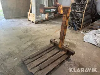 Pallegafler til kran
