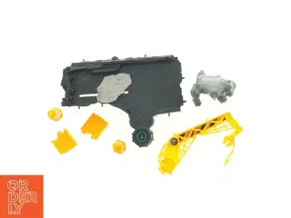 Legetøjssæt med actionfigur og tilbehør (str. Størst 28 x 21 x 6 cm)