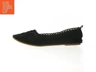 Sorte ballerina sko i blonde fra H&M (str. 38 )