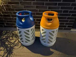 Gasflasker Letvægt delvist fyldte