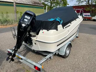 Quicksilver 430 med 50hk Mercury
