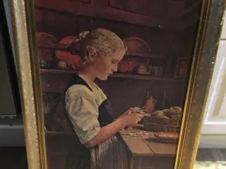 Billede Kartoffelskrællerpigen