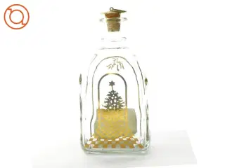 Karaffel til julesnaps fra Holmegaard (str. 19 x 9 cm)