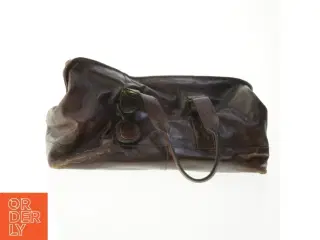 Læder weekendtaske fra Three Bags (str. 53x31 cm)