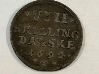 8 Skilling 1694