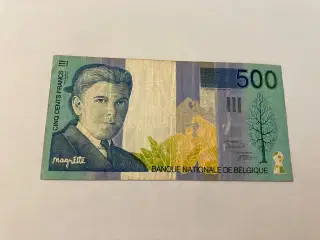 500 Francs Belgium
