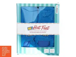 Hot feet Hjemmesko du kan opvarme i mikroovn (Onesize Voksen)