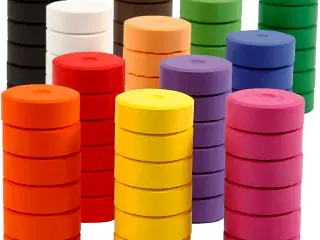 72 stk. Vandfarver i blokform - Klar og levende farver