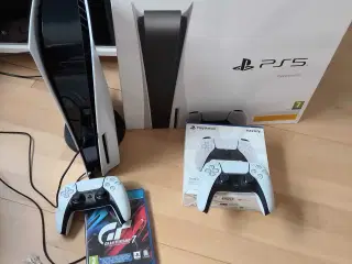 PS5 med 2 controllere 