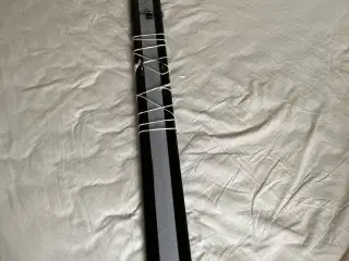 Debel plissegardin. Lys grå. 138 cm bred. Up-down