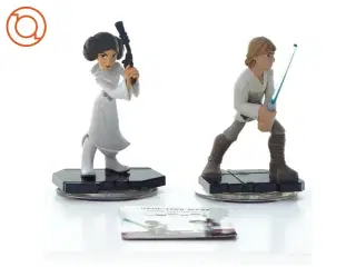 Disney infinity 3.0 star wars figurer, Luke og Leah fra Disney (str. 6 x 11 cm)