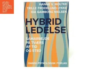 Hybrid ledelse : samarbejde på tværs af tid og sted af Hanne Moltke (Bog)
