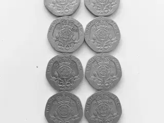 20 pence Storbritannien 1982-2006 (mønter)