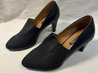 Sorte højhælede Ecco