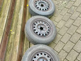 Kia/Hyundai stålfælge med vinterdæk 