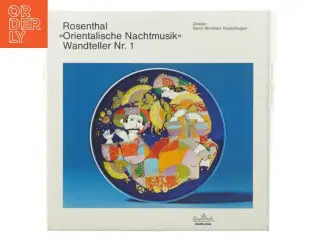 Rosenthal Bjørn Wiinblad Samlertallerken fra Rosenthal (str. 15,5 cm)