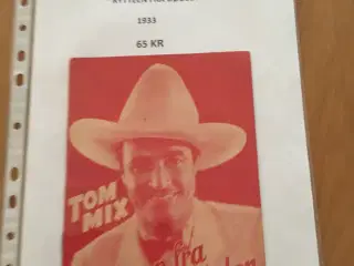 Tom Mix. - FP - Fra 1933