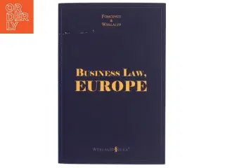 Business law, Europe af Alex Fomcenco (Bog)