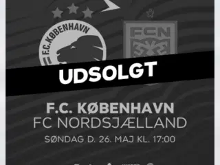 Fc København - FC Nordsjælland billetter