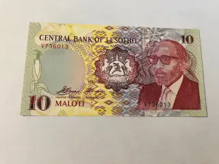 10 Maloti 1990 Lesotho