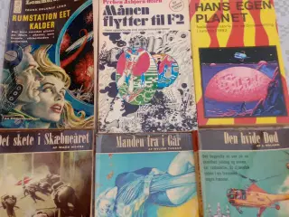 Fremtidsromaner  7 stk.  af forskellige forfattere