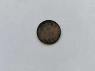 10 øre (3 Skilling) 1874 Norge - Slidt