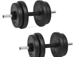 Håndvægtsæt i 14 dele 20 kg