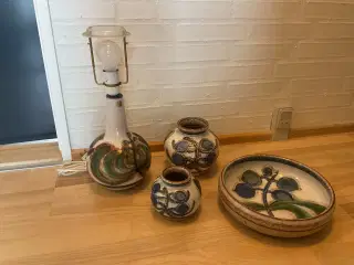 Søholm vaser, lampe og fad