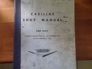 Shop manual Cadillac 1957