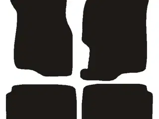 Måtter Honda Civic 5drs 1995-2001