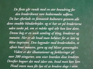 den store broderibog, af karin mundal, emne: hånda