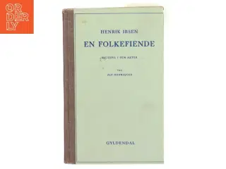 En Folkefiende af Henrik Ibsen (Bog)