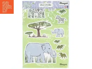 Vægklistermærker med dyr fra Imagetoys (str. 43,5x29 cm)
