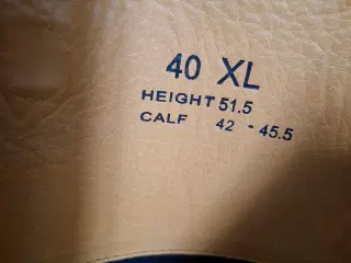 HKM XL ridestøvler 