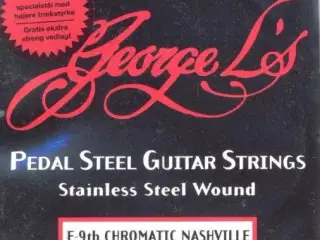 Pedal steel guitar strengesæt, GEORGE LS