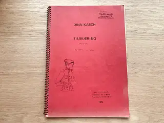 Tilskæring Første del  -  Dina Kasch